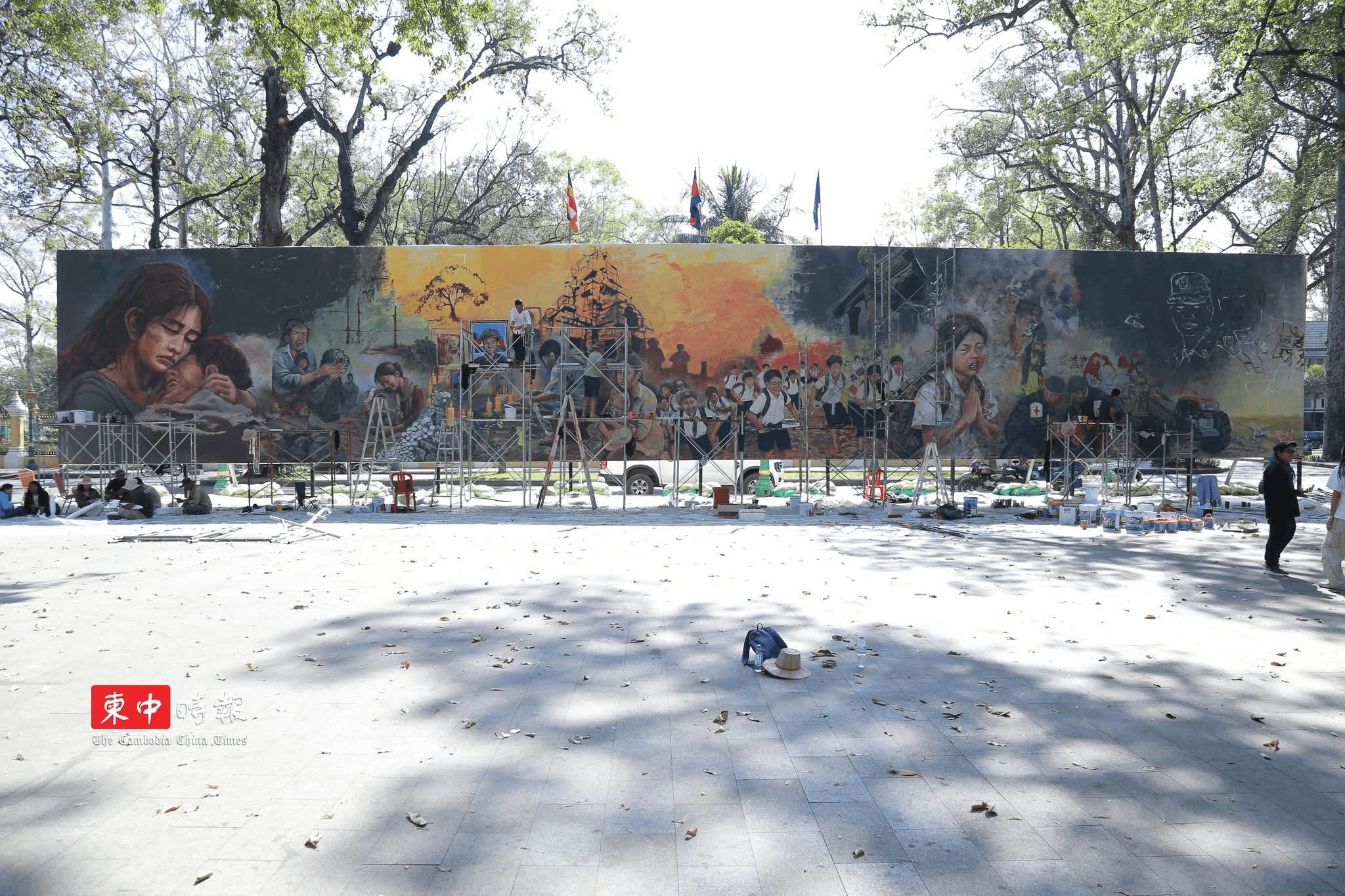 Painting for Peace in Siem Reap